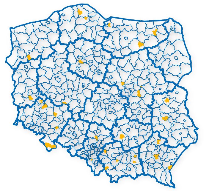 Działamy w każdej gminie